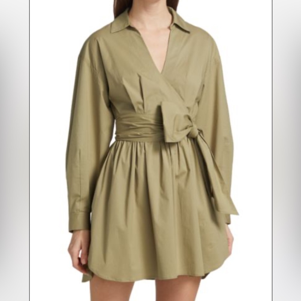 Belted Wrapped Dress